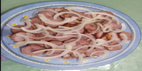 prato com cebola